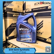 EXN LUBE Engine Oil - 10w40 (7 liter) - Semi Synthetic Engine Oil - Molytech - Automotive, Van, 4x4,