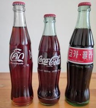 泰國越南韓國可口可樂文字瓶(單賣)