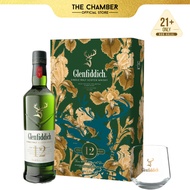 [FREE Whisky Glass] Glenfiddich 12YO Single Malt Whisky 70cl 2026 Gift Pack