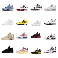 Men Shoes aj4 Women White Cement Couple Air Cushion Running Retro Sports Basketball