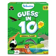 Skillmatics Card Game - Guess in 10 Animal Planet, Perfect for Boys, Girls, Kids, and Families Who L