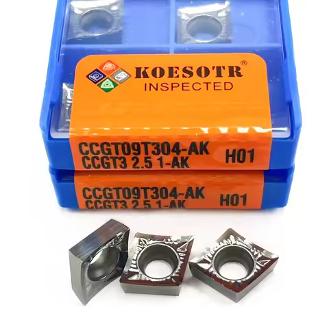CCGT09T302 CCGT09T304 CCGT09T308 AK H01 Aluminum Alloy Lathe Tool Carbide Blade Cutting Tools Woodwo