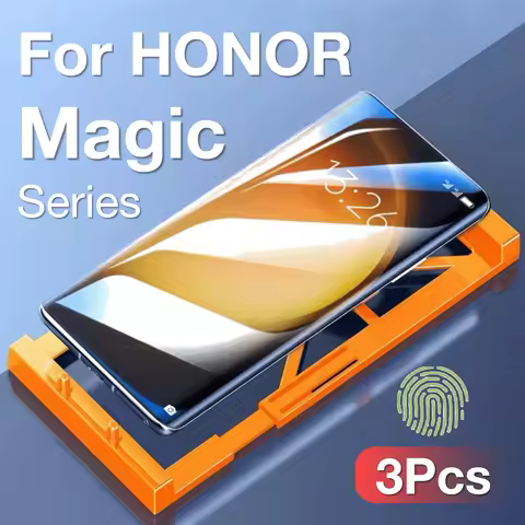 Miaotiemo 3Pcs For HONOR Magic 6 5 4 3 2 Pro Magic6 Magic5 Magic4 Magic3 Magic2 Screen Protector wit
