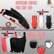 Front Fender SET Number Plate CRF 150 250 MOTOR CROSS TRAIL HONDA SUPERMOTO SUPER MOTO DIRTBIKE PNP