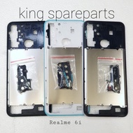 MESIN BEZZEL BAZEL BEZEL BONE MIDDLE ENGINE REALME 6I Original
