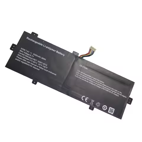 Laptop Battery For Vastking K148 2X YJ3582133P 7.6V 5000mAh 38Wh 10PIN 9Lines New