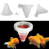 Pet country 5Pcs/Set Aquarium Fish Tank Feeder Food Blood Worm Cone Funnel Feeding Tool Aquarium Feeder Tank