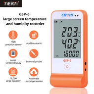 Elitech Digital Temperature Humidity Data Logger Refrigerator Thermometer/Fridge Temperature Monitor Sound and Light Alarm