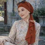 GISELLE - Sophia Instant Malay Turban Instant Malay Babydoll Turban/ Instant Hijab