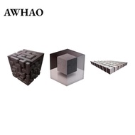 [AWHAO] 3D Optical Illusion Wall Stickers Corner Stickers Decal Wall Art for Gallery Space