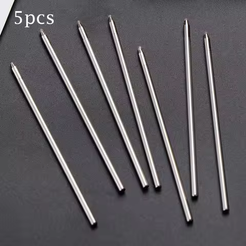 5PCS Multifunction Refill Crystal Diamond Head 68MM Neutral Refill Ballpoint Pen Refill Gravity Pen 