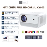 Corisu CY900 Mini Projector Super Sharp Full HD 1080, high brightness, built-in dual speakers, wirel