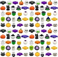 Anditoy 100 PCS Halloween Mochi Squishy Toys Squishies Halloween Toys for Kids Girls Boys Halloween Party Favors Halloween Treat Bags Gifts