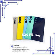 BACKDOOR - BACK CASING COMPATIBLE FOR S4MSUNG S24 FE S721 BACK COVER BACK GLASS