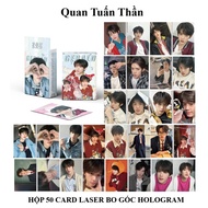 [AVAILABLE] Quan Tuan Than / TF family f4 | Box of 50 laser cards lomocard card f4 tf F3 Guan Jun Ch