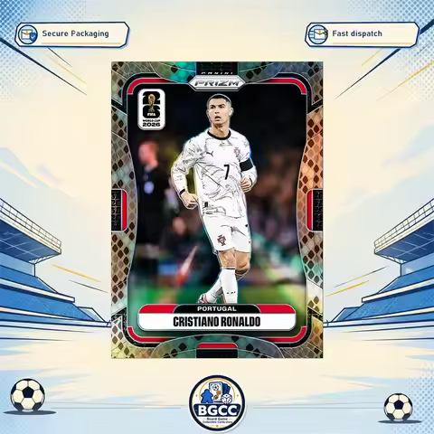 DIY Panini Homemade Football Signature Collection Card FIFA World Cup Ronaldo Messi Mbappe Snake Ski