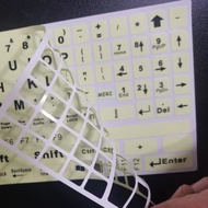 Soft Plastic Keyboard Sticker Letter Sticker Full Version Desktop Notebook Universal English Button 