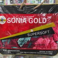 BLANKET SONIA GOLD SUPER SOFT 1PLY 4.5KG