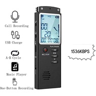 TWKE Digital Voice Recorder 64G Voice Activated Recorder with Playback - Upgraded Small Tape Recorder for Lectures, Meet