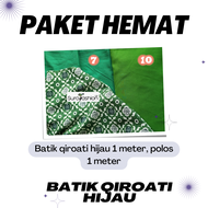 PAKET KAIN BATIK QIROATI HIJAU