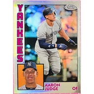 Aaron Judge Yankees~Judge~Metal Bright Card 2019 TOPPS CHROME 84TC-1 Major League Baseball