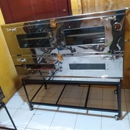 [ready] oven gas stainless steel / oven stainless / oven free loyang