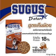 [ส่งฟรี] อาหารสุนัข ซูกัส Sugus ขนาด 10 / 20 กิโล สำหรับสุนัขทุกสายพันธุ์