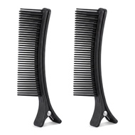 2pcs Hair Sectioning Clips Stylist Nonslip Hair Clips Comb for Professional Salon Sectioning Haircut