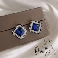 50 - Ellen Stud Earrings - Korean Zircon Stud Earrings Luxurybiru - Party Earrings - Dianthe Jewelle