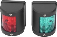 2Pcs LED Navigation Light, Marine Boat Side Light, Starboard Green Port Red 112.5° Beam IP54 Waterpr