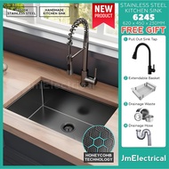 Honeycomb NANO SUS304 Stainless Steel Kitchen Sink Single Bowl Sink Honeycomb Sink