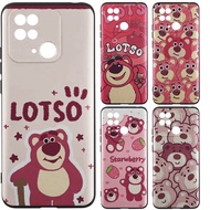 Soft Silicone TPU Case for iPhone Apple 15 Pro Max 14 7 8 11 6 6s SE 12 13 Lotso Bear