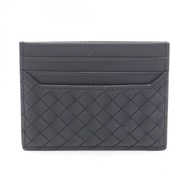 [二手] Bottega Veneta BOTTEGA VENETA女士卡包 817397V4LQ18803 黑色皮革 Intrecciato Piccolo 卡包
