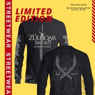 Exclusive Muslim Zulfikar Ali Bin Abi Thalib Men's Long Sleeve Islamic T-Shirt