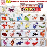 Emco - Pocket Safari Alphabet Letters A - Z Become Animals - Emco Pocket Safari Educational Toys Girls Boys Toys - Pocket Safari Alphabet/Letters Educational Toys (Retail A - Z)
