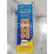 Wiss Toys Wooden Stacko Large Wooden Blocks Building Blocks