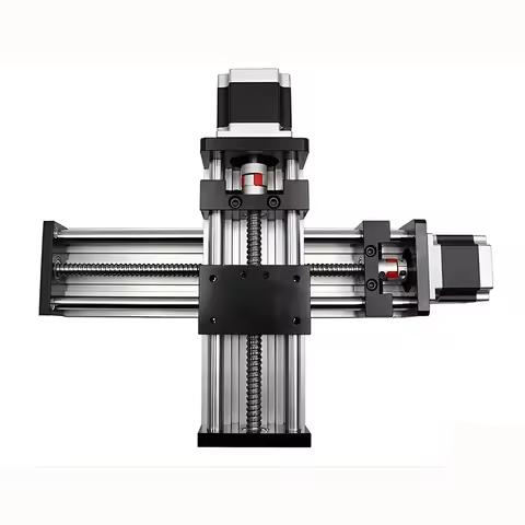 Linear Rail Kit Sliding Table Ball Screw Module Slide Stage 50-300mm Stroke Nema23 Stepper Motor 1.2