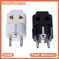 BUDGET 1 to 2 Splitter Germany France 5mm plug to universal UK/US/EU/AU 2/ 3 pin socket VN