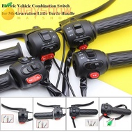 MAYSHOW Combination Switch Black Drum Disc Handle Electric Vehicle Parts Rotary Handle