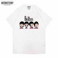 Unik Districtstuff Kaos Band The Beatles - Caricature Limited