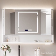 K9HXWholesale Hidden Mirror Cabinet Folding Feng Shui Smart Mirror Bathroom Mirror Wall-Mounted Bathroom Mirror Cabinet