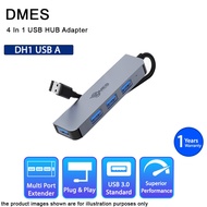 DMES DH1 4 In 1 USB A to USB 3.0 x 4 Hub Adapter