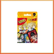 Mattel Game UNO Dragon Ball Z Card Game Party Game for 2 to 10 Players, Ages 7 and Up HGJ78