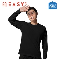 GQ Easy เสื้อยูวี คอกลม แขนยาว สีดำ ของแท้ 💯%