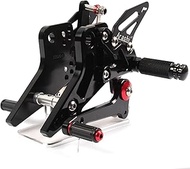 Arashi Rearsets Footrests FootPegs for KAWASAKI Z800 ZR800 ABS 2013-2016 Motorcycle Accessories Adju