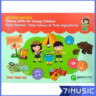 Theory Drills for Young Children 2 ~ Time Names, Time Values & Time Signatures