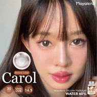 🔥คอนแทคเลนส์ Hydrogel  น้ำ 60%✨ขนาดบิ๊กอาย✨ Carol ✨Mayalens Premium
