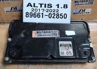 TOYOTA ALTIS 1.8 引擎電腦 2016- 89666-02850 ECM ECU 行車電腦 維修  整理品