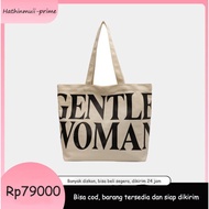 Gentle Woman Women's Totebag CANVAS WOMEN'S SLEMPANG Bag Gentle Woman Tote Bag Gentle Woman Bag Big 