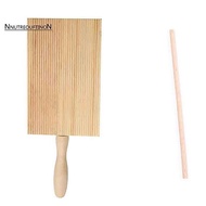 Italian Gnocchi Board Wood Kitchen Baking Tool Pasta Maker Professional